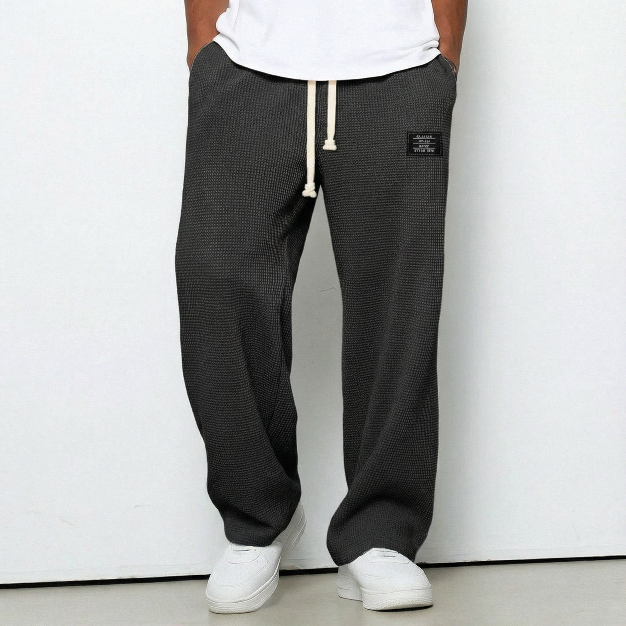 Samuel | Komfortable vide bukser med justerbar talje