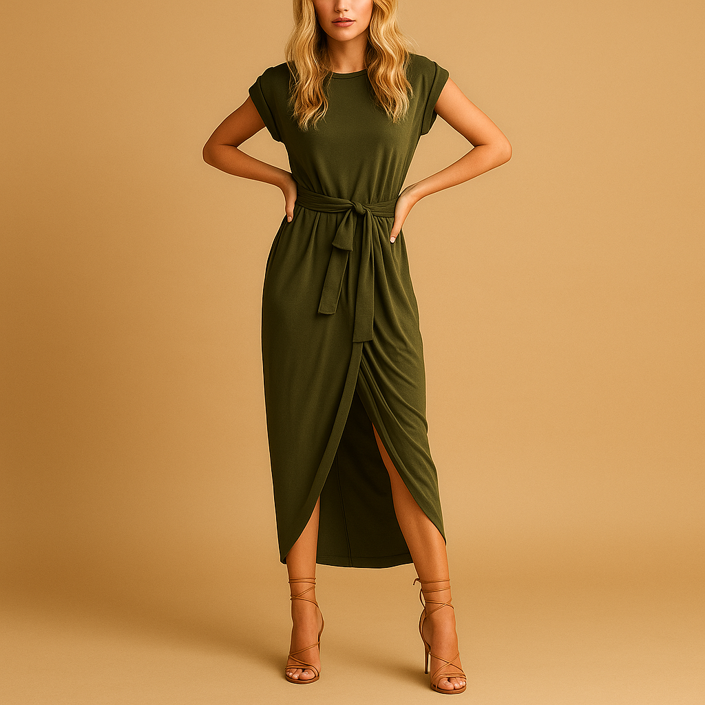 Augustine | Casual damesjurk met korte mouwen voor de zomer