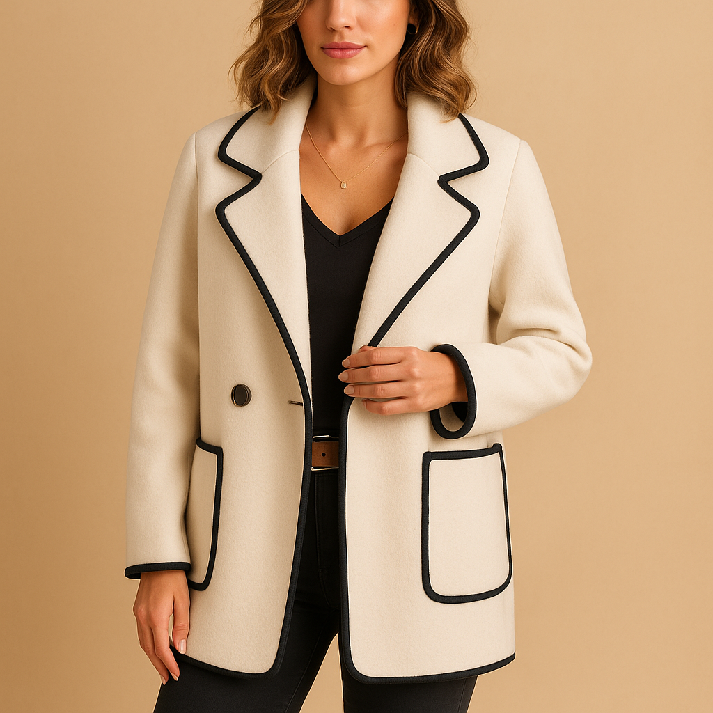 Casual gevoerde blazer voor dames | Tessa