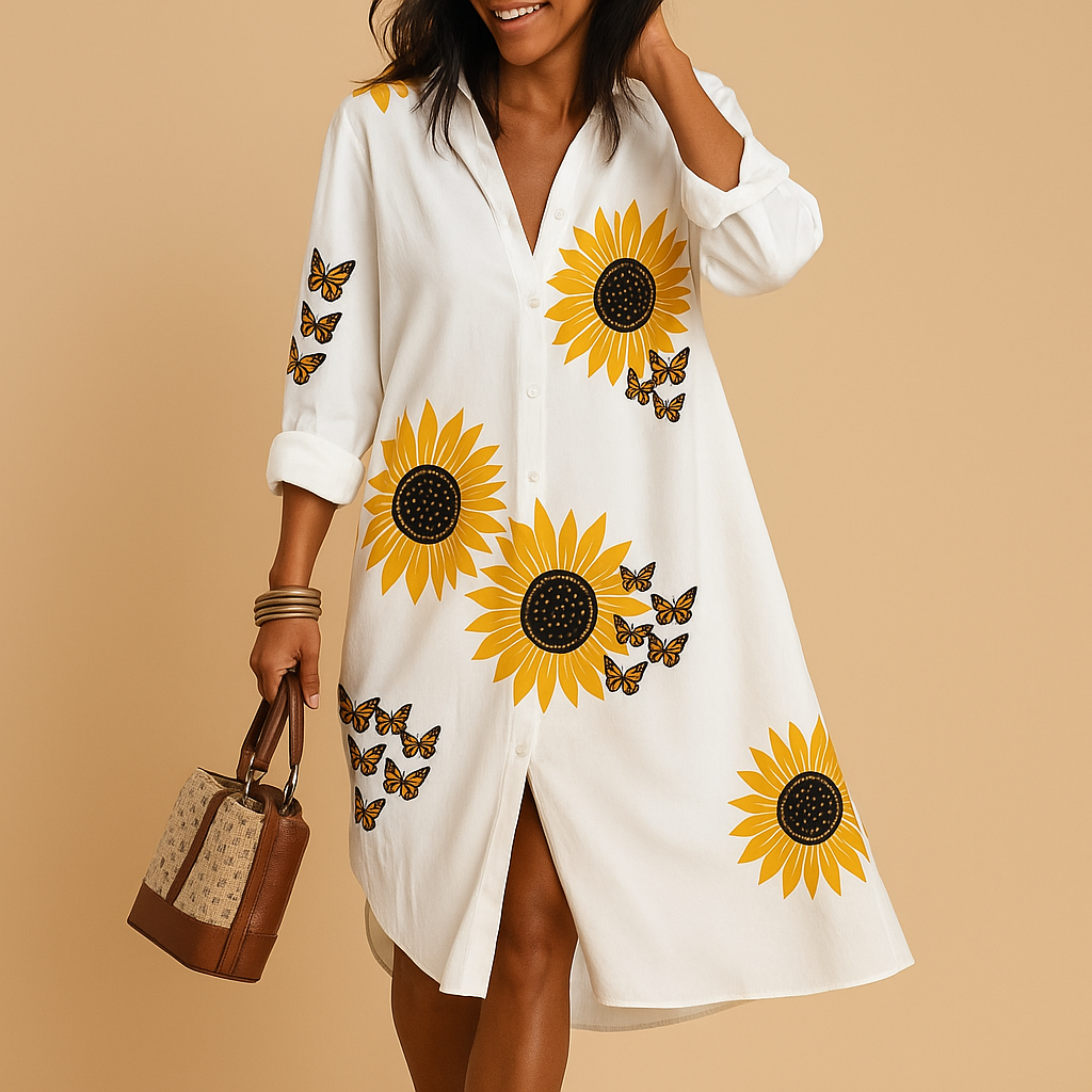 Eva | Elegante en luchtige zomerjurk voor dames