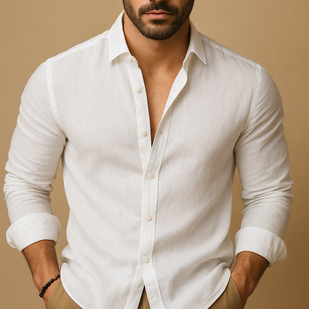 Herreskjorte med åndbar komfort | Olivier