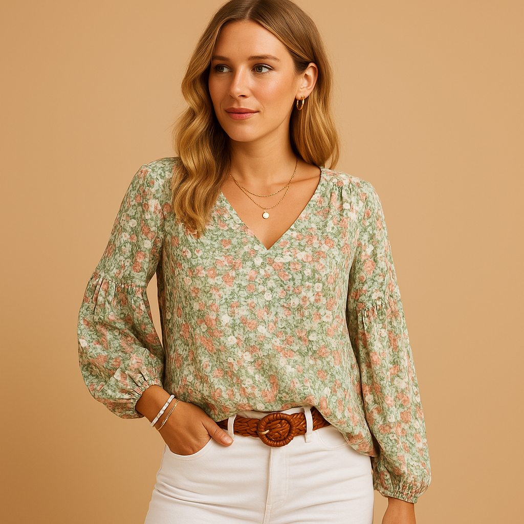 Mila | Zomer blouse met bloemenprint voor dames