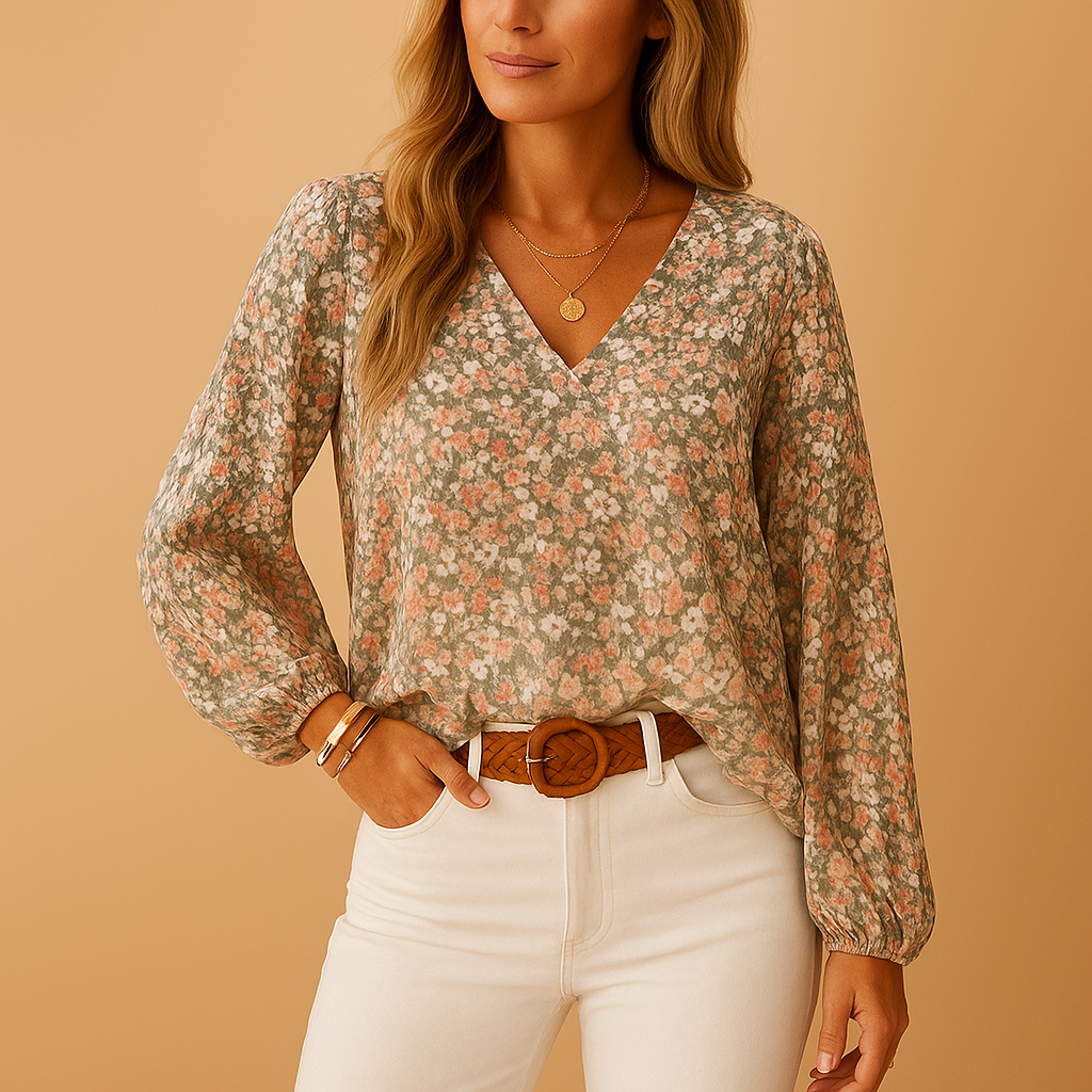 Mila | Zomer blouse met bloemenprint voor dames