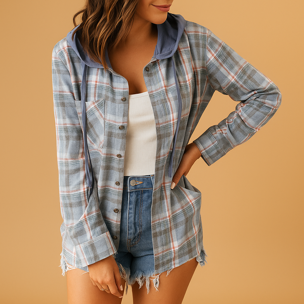 Casual button-up jas voor dames | Marit