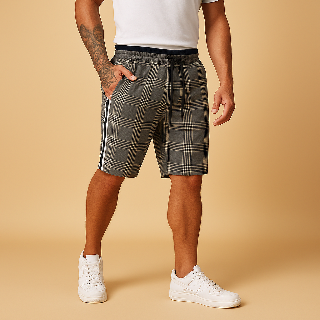 Casual shorts med elastisk talje til mænd | Daan
