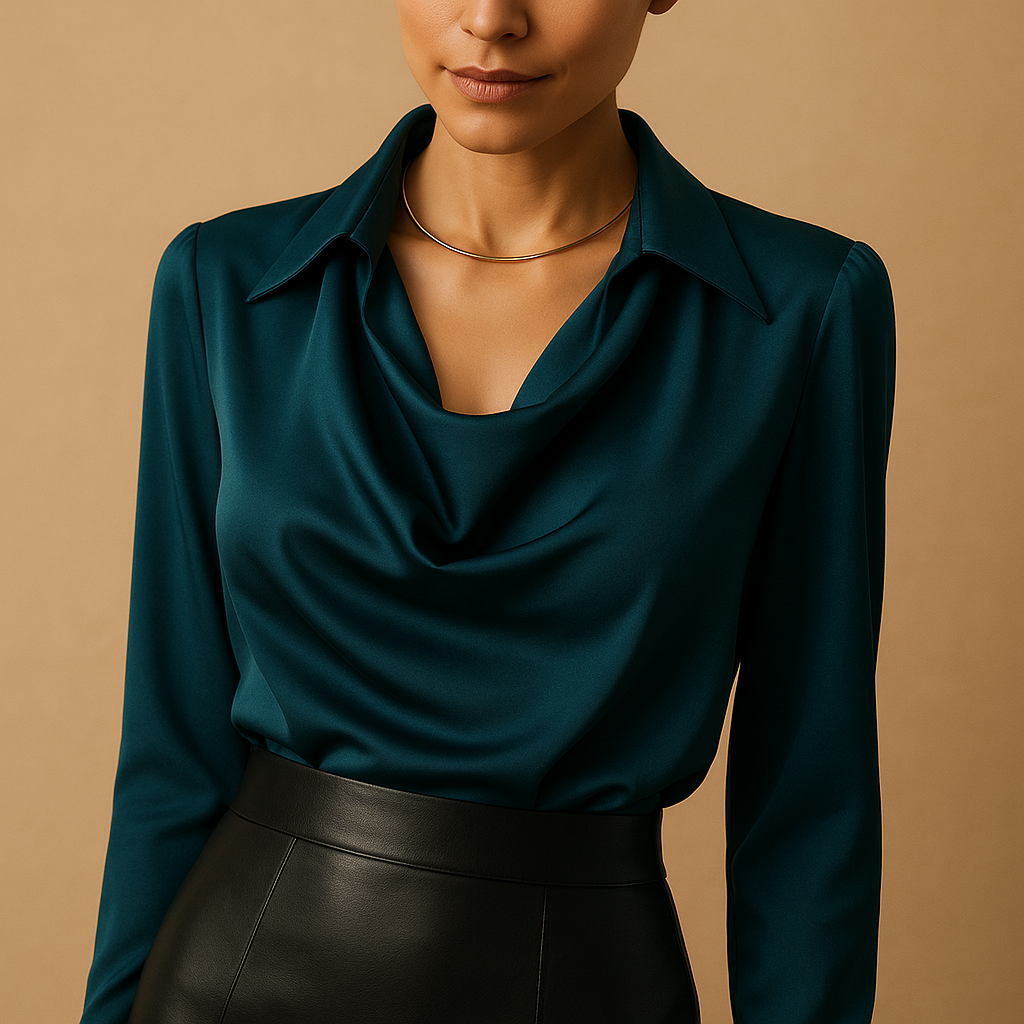 Mirthe | Elegante blouse met lange mouwen voor dames