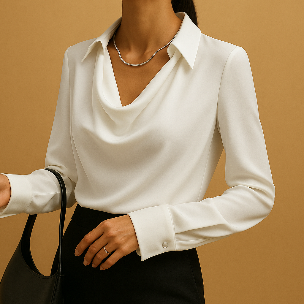 Mirthe | Elegante blouse met lange mouwen voor dames