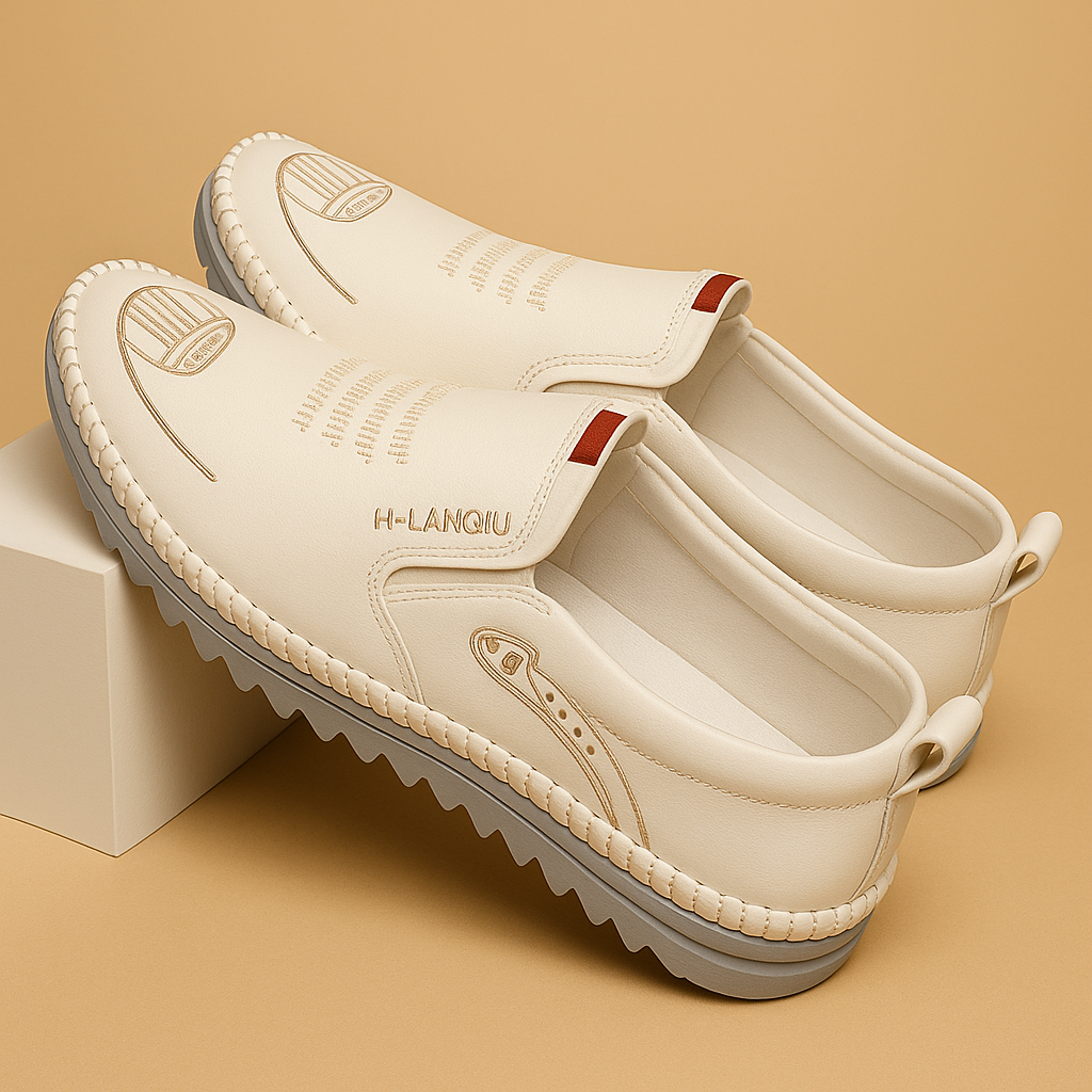 Elegante slip-ons med åndbart design til mænd | Thijs