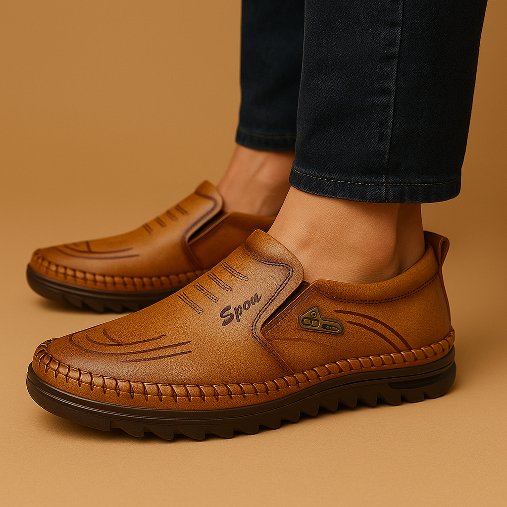 Elegante slip-ons med åndbart design til mænd | Thijs