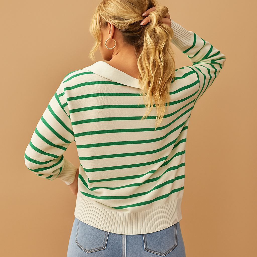 Gebreid vest met open voorkant voor dames | Ninthe