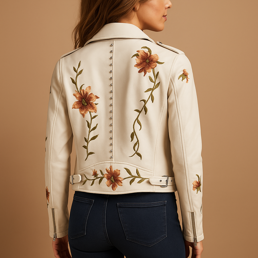 Getailleerd damesjack met ritszakken | Milou