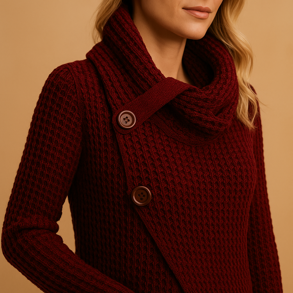 Getailleerde gebreide trui voor dames | Yara