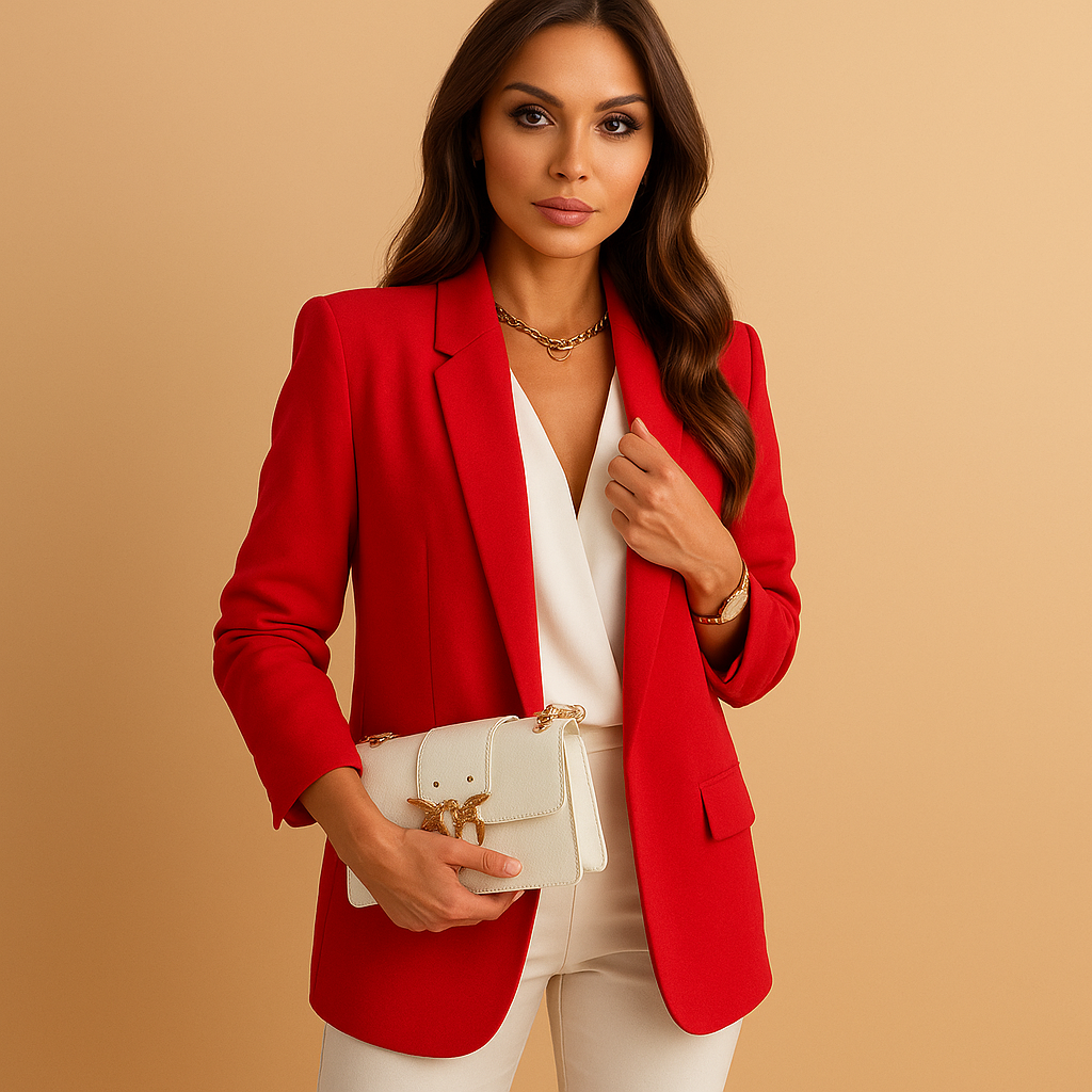 Lange elegante blazer voor dames | Yvette