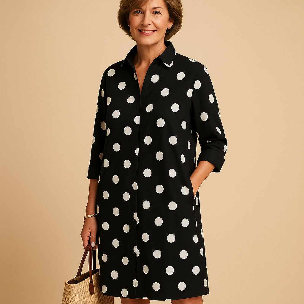 Lentejurk met elegante pasvorm en lichtgewicht stof voor dames | Mirella