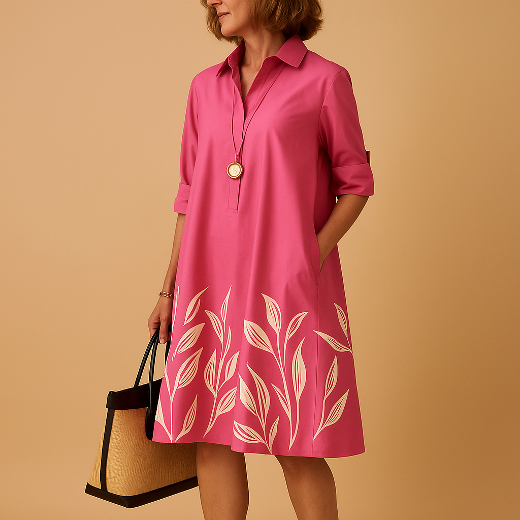 Lentejurk met elegante pasvorm en lichtgewicht stof voor dames | Mirella