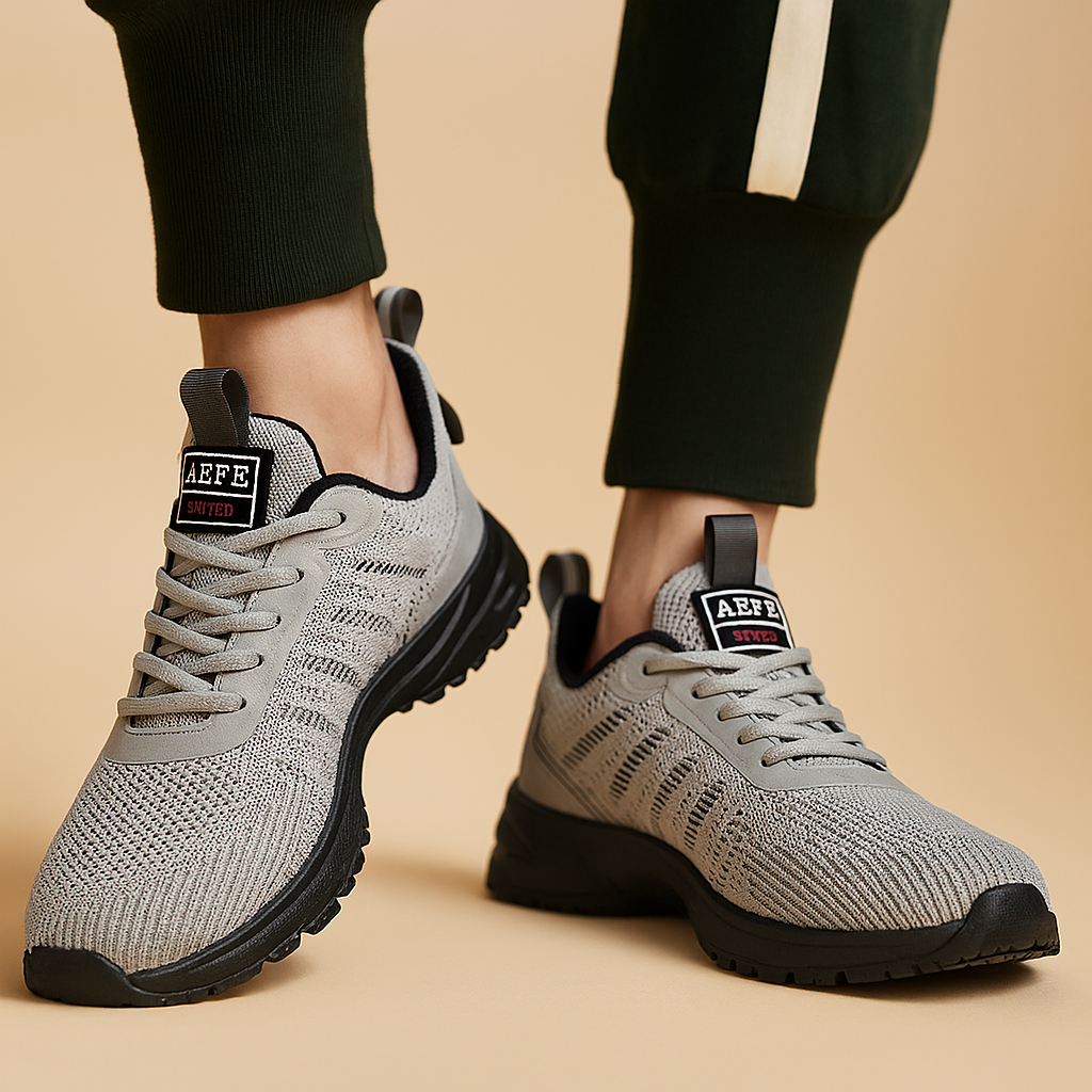 Letvægts sportssko til mænd med stilfuldt design | Remco