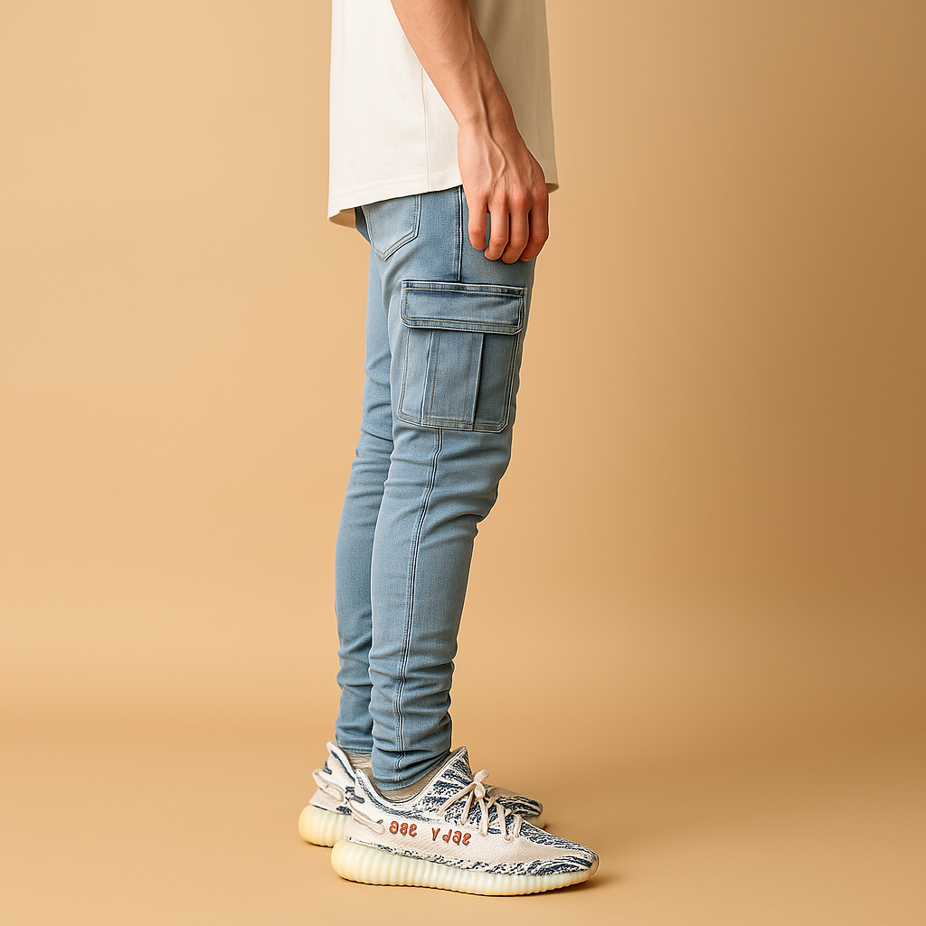 Løstsiddende herrebukser i bomuld til daglig brug | Ruben