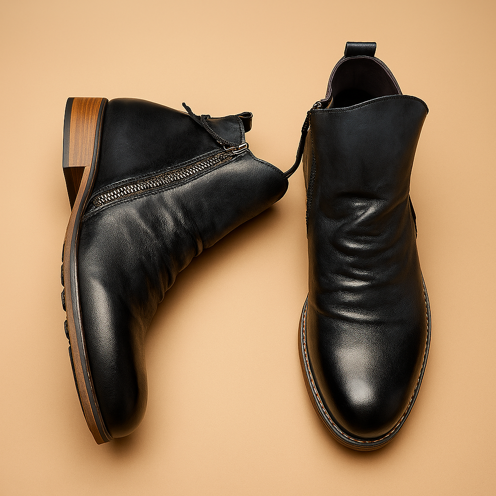 Moderne ankelstøvler med skridsikker sål til mænd | Thijs