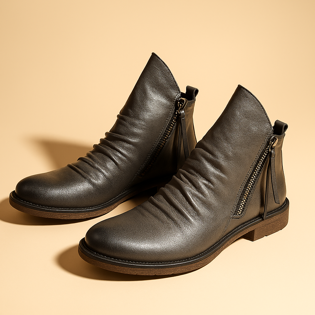 Moderne ankelstøvler med skridsikker sål til mænd | Thijs