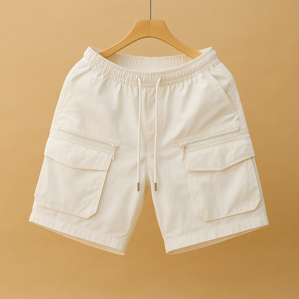 Oversized cargoshorts til mænd med flere lommer | Emiel