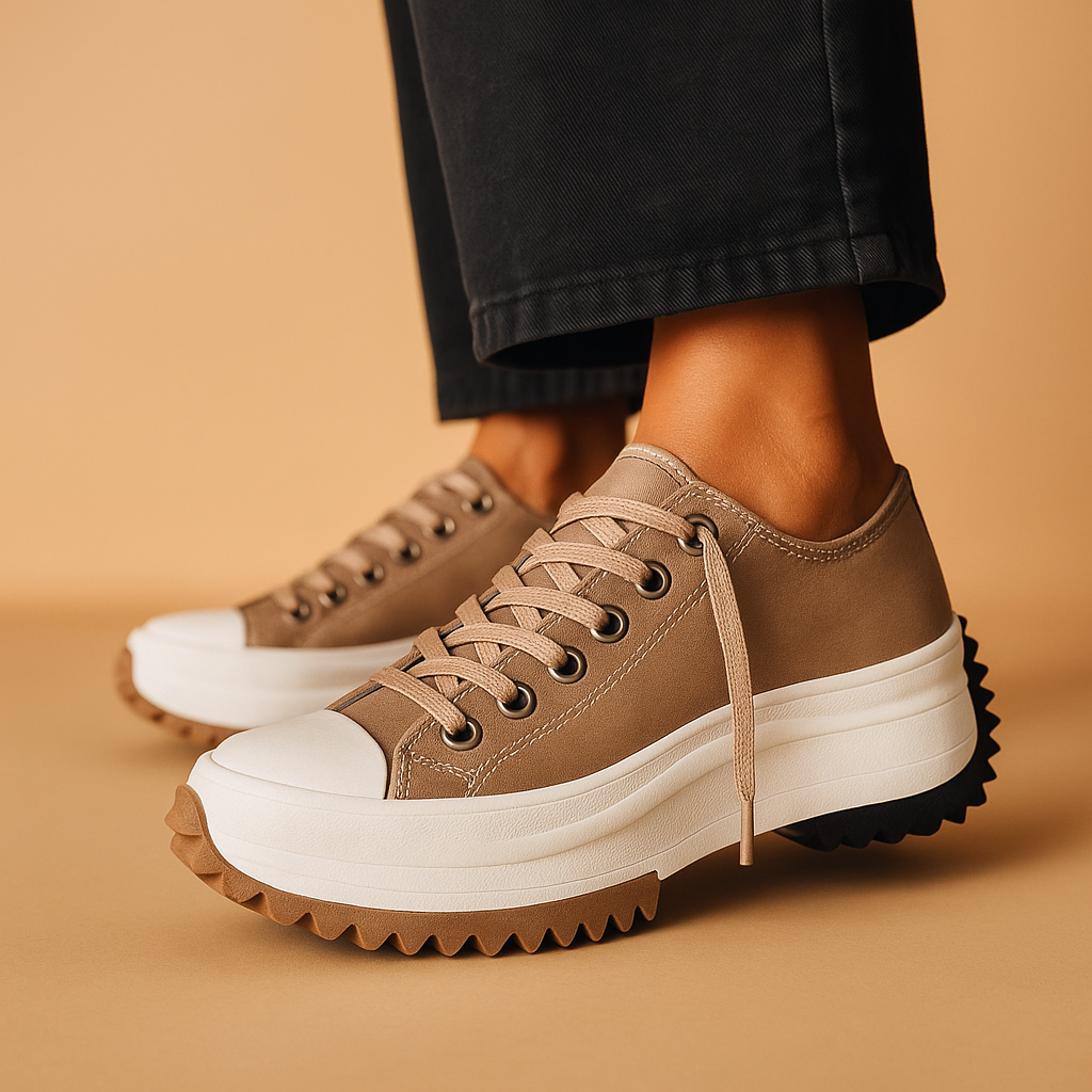Platform sneakers met chunky zool voor dames | Elin