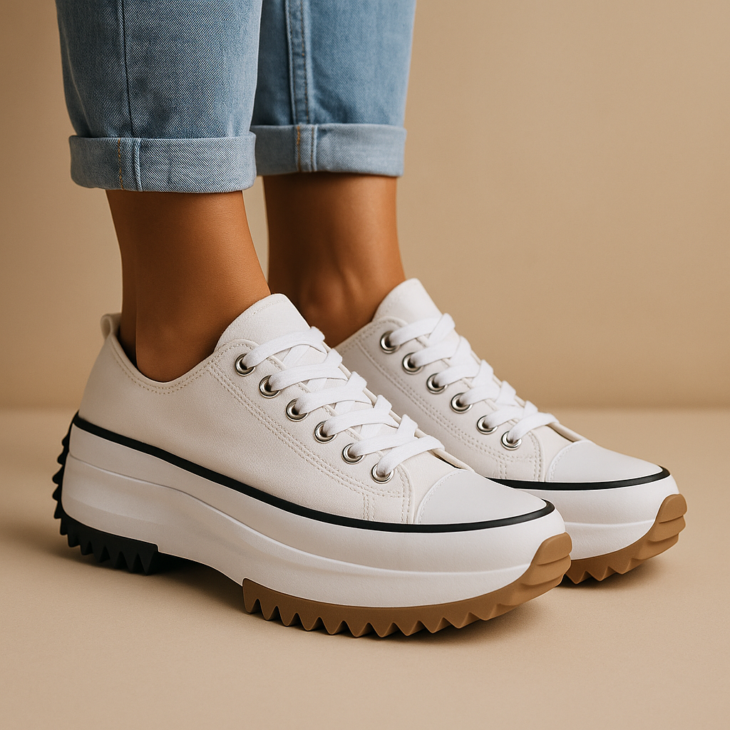 Platform sneakers met chunky zool voor dames | Elin