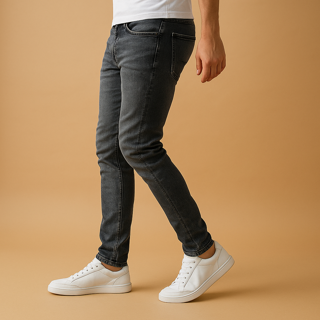Ripped slim fit herrejeans til et urbant look | Milan