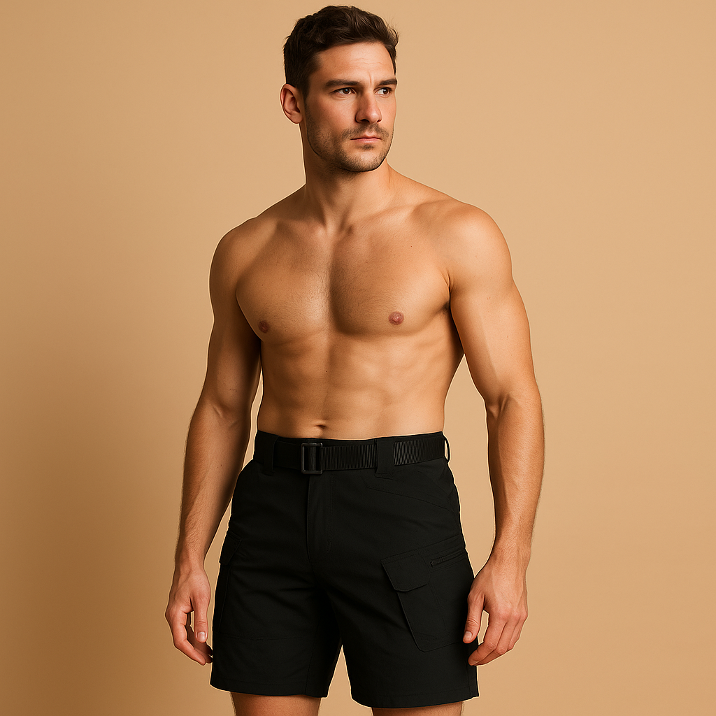 Hurtigtørrende cargobukser til mænd med rummelige lommer | Timo