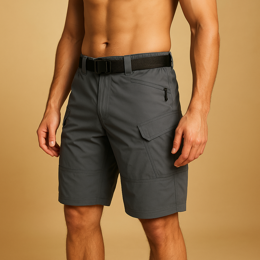 Hurtigtørrende cargobukser til mænd med rummelige lommer | Timo