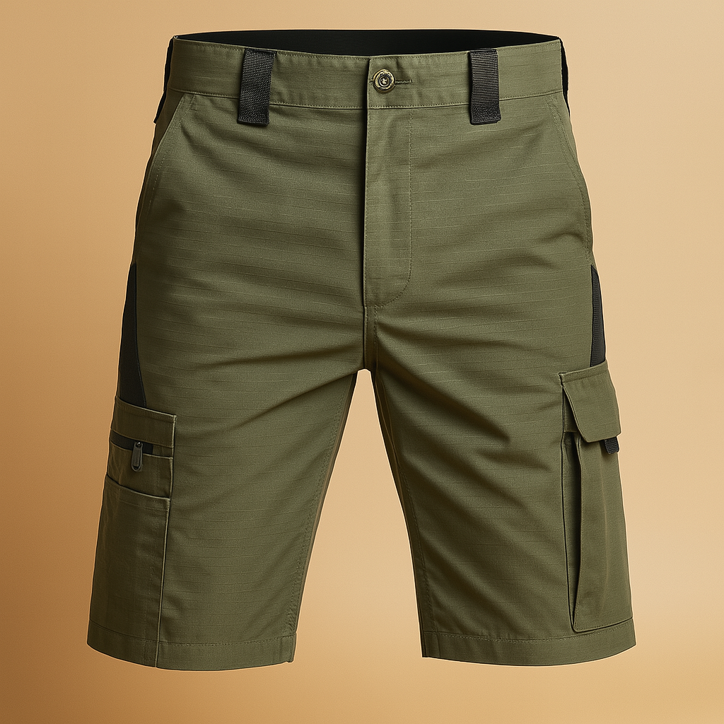 Taktiske outdoor-shorts med flere lommer til mænd | Bram
