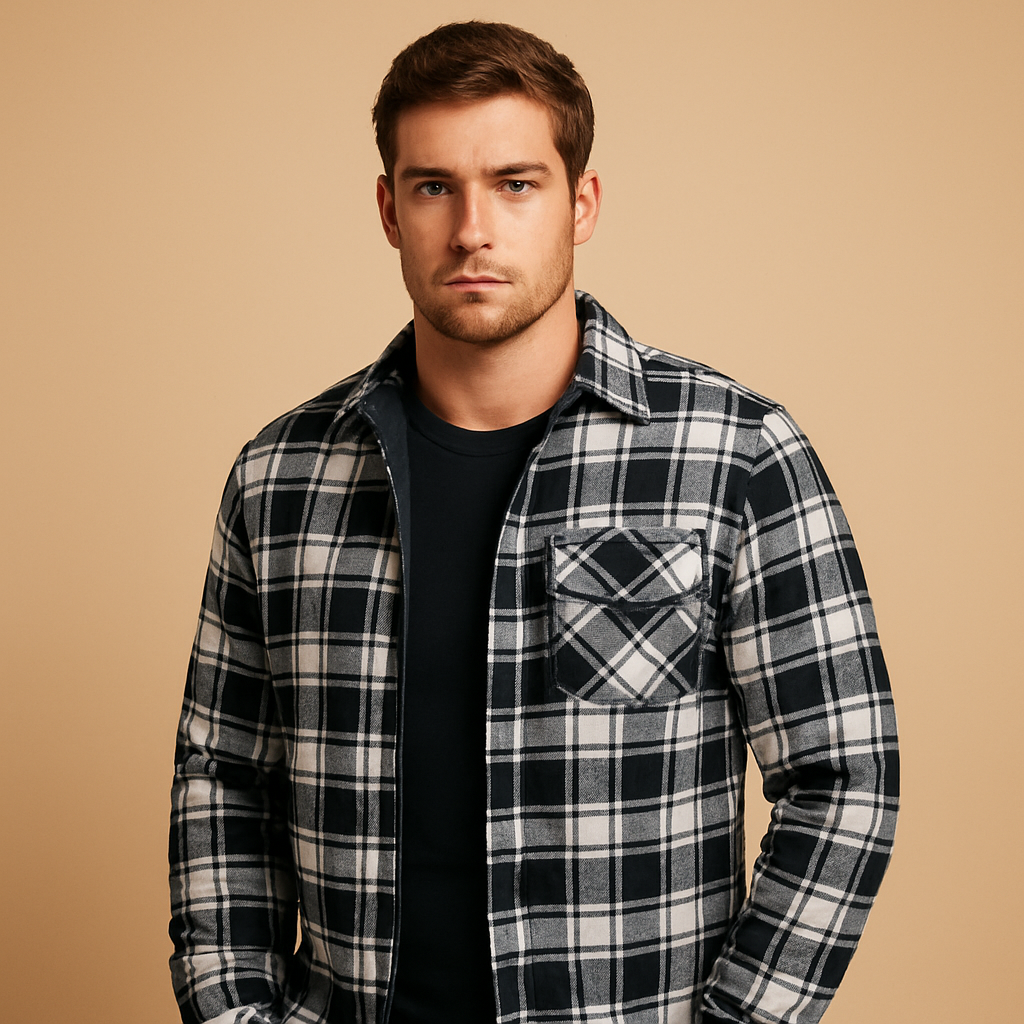 Varm bomberjakke med hætte til mænd | Daan