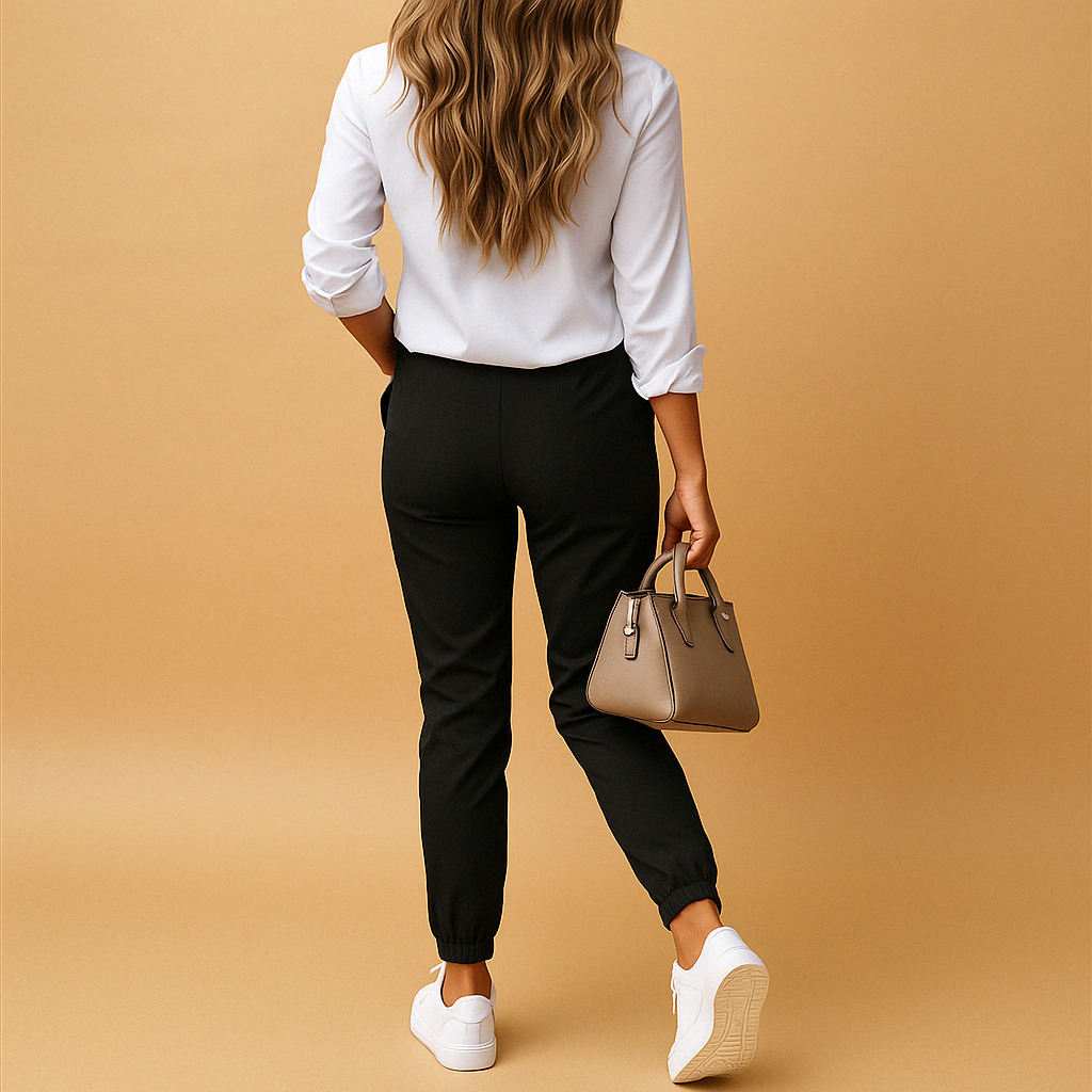 Sanne | Slim fit chino broek met stretch voor dames