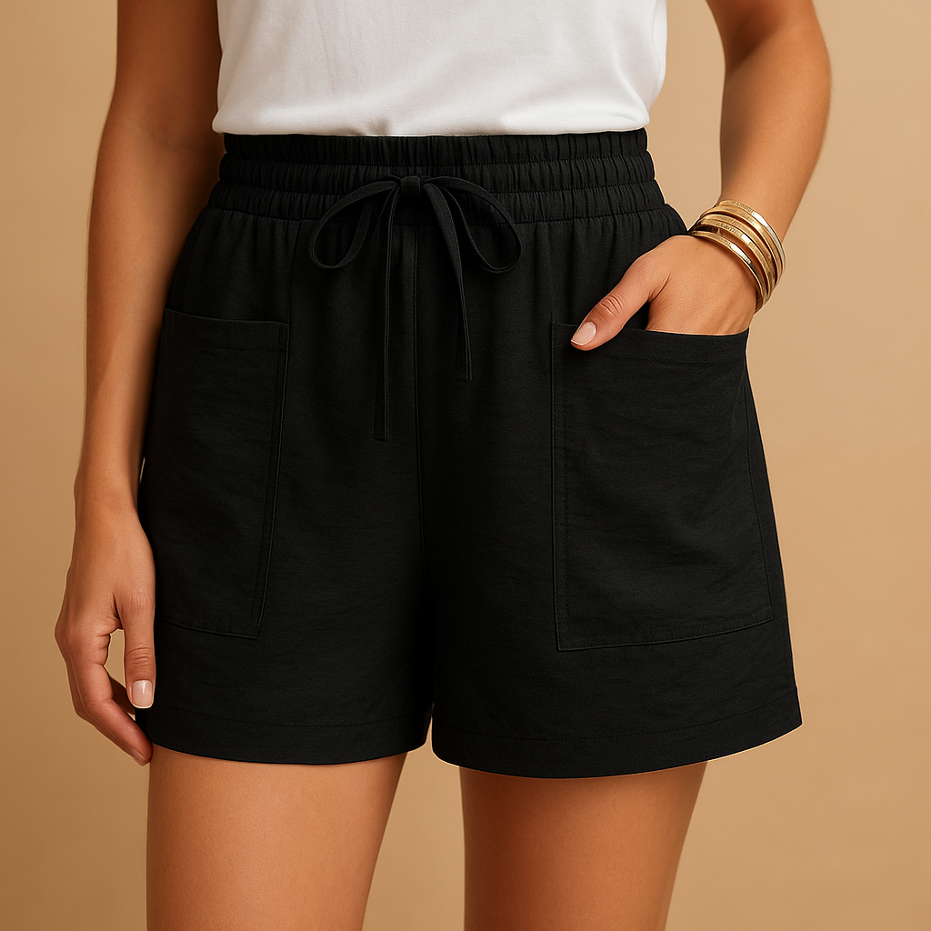 Casual zomershort voor dames met relaxte pasvorm | Jinte