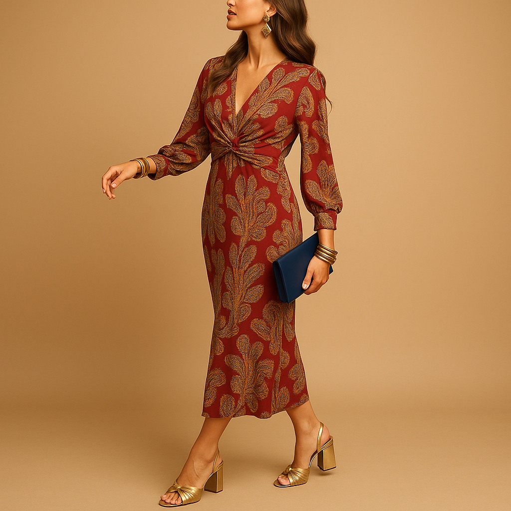 Luxe duurzame damesjurk voor alle seizoenen | Femke