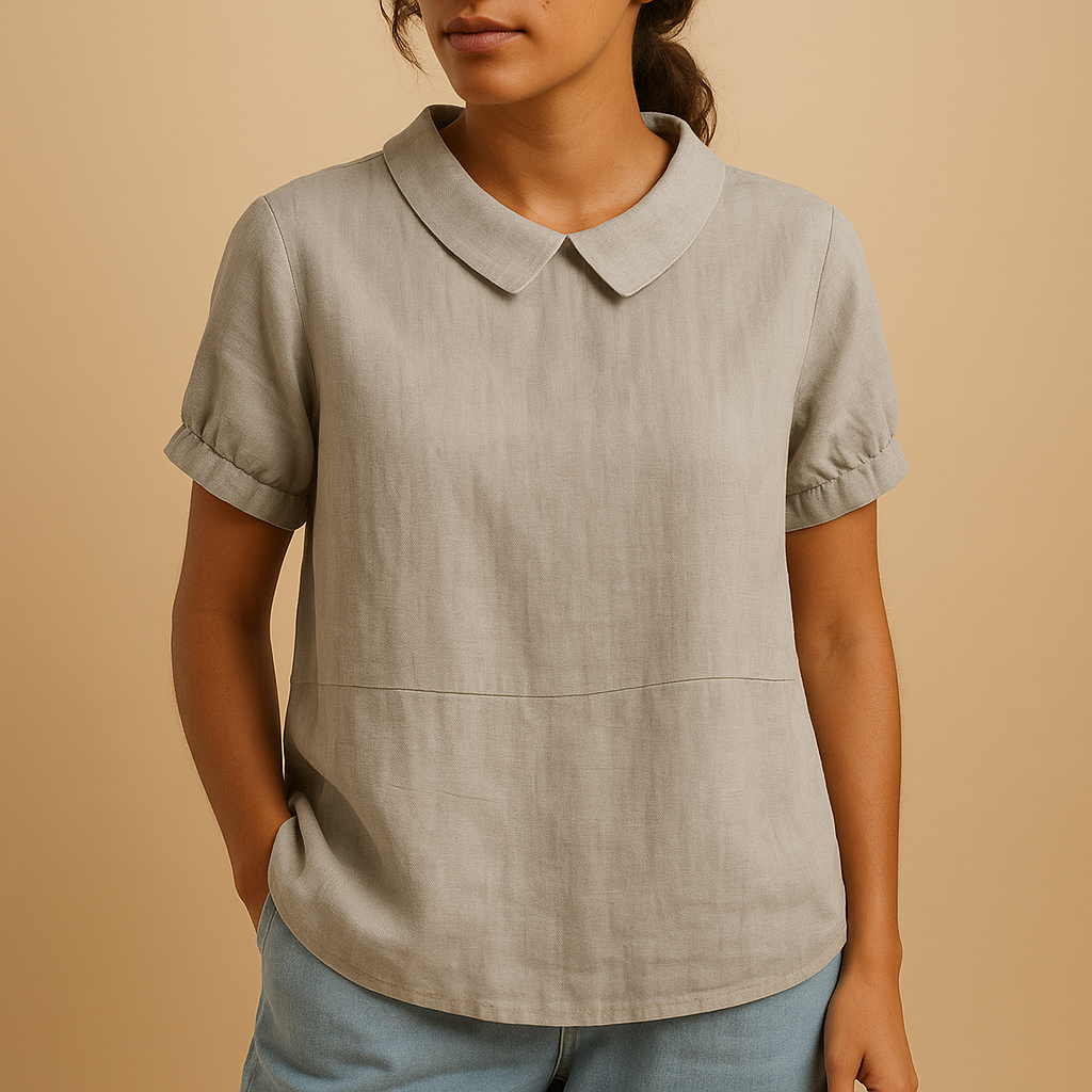 Elegante getailleerde blouse voor dames | Floor