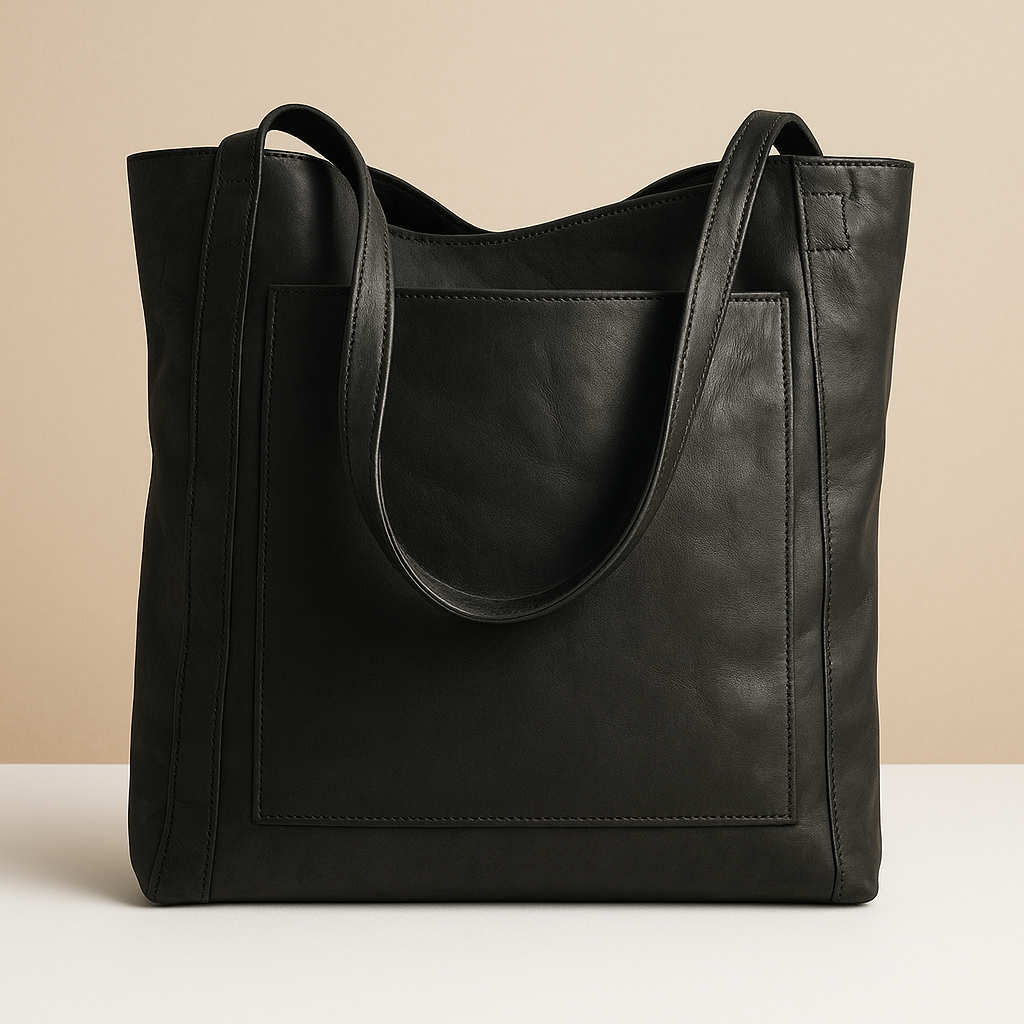 Elegante handgemaakte schoudertas van kunstleer voor dames | Femke