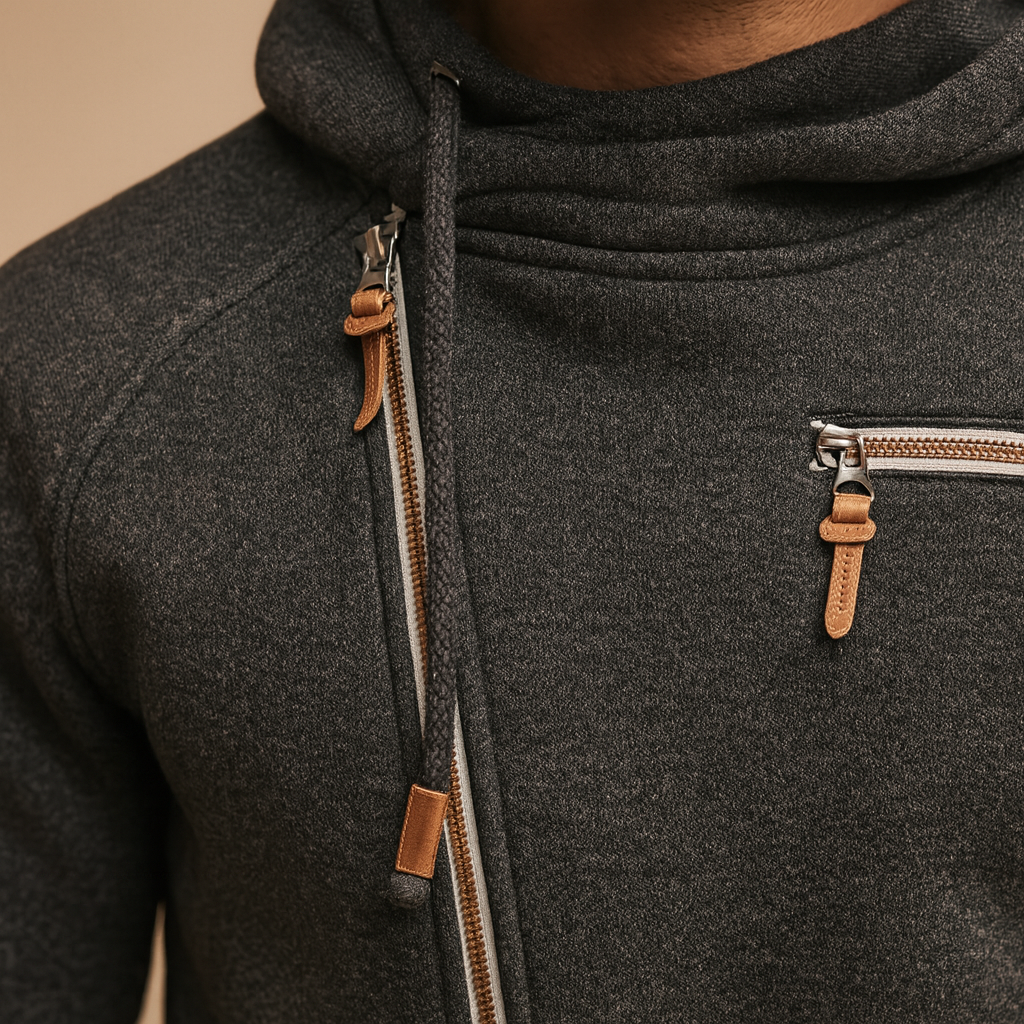 Herrevest med hætte | Dirk