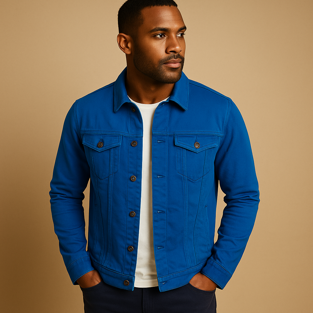 Klassisk, tætsiddende herreskjorte med lange ærmer | Feliks