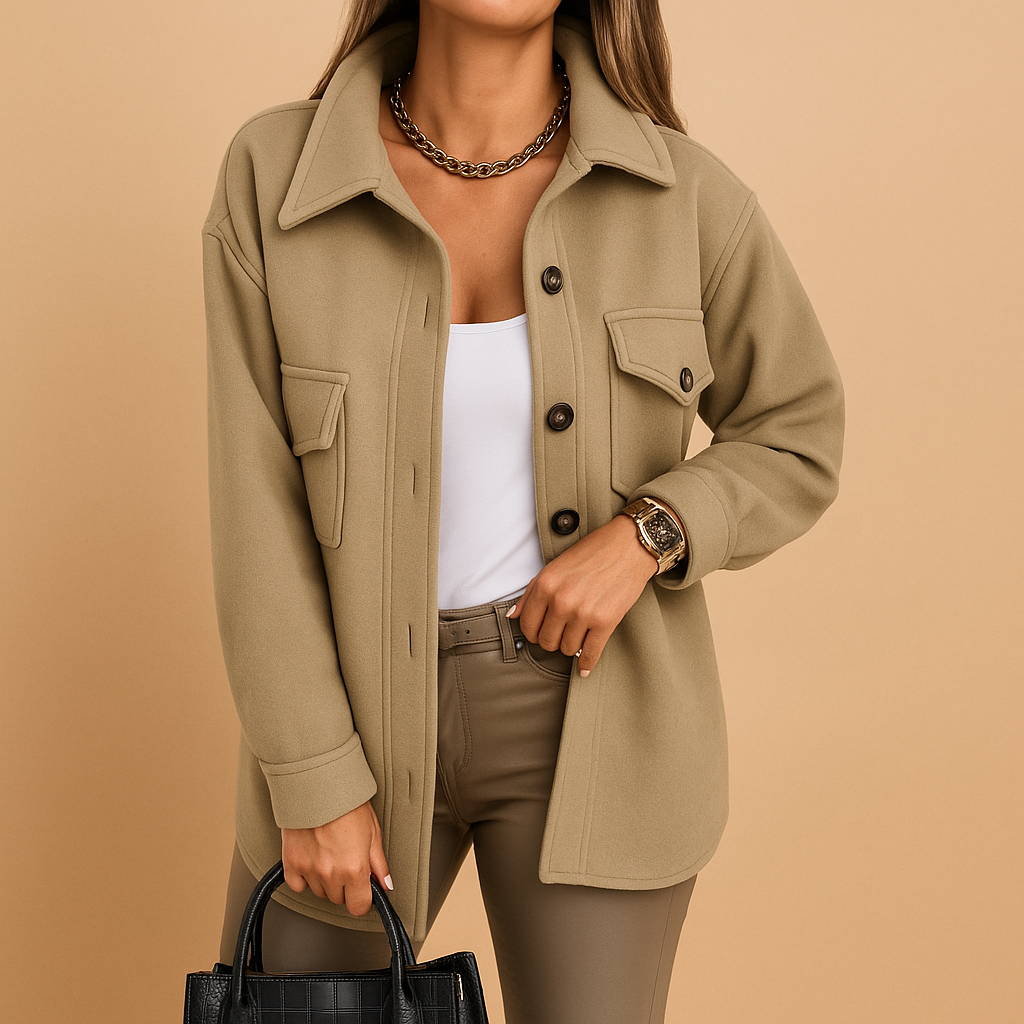 Lange winterjas met getailleerd silhouet voor dames | Marlies