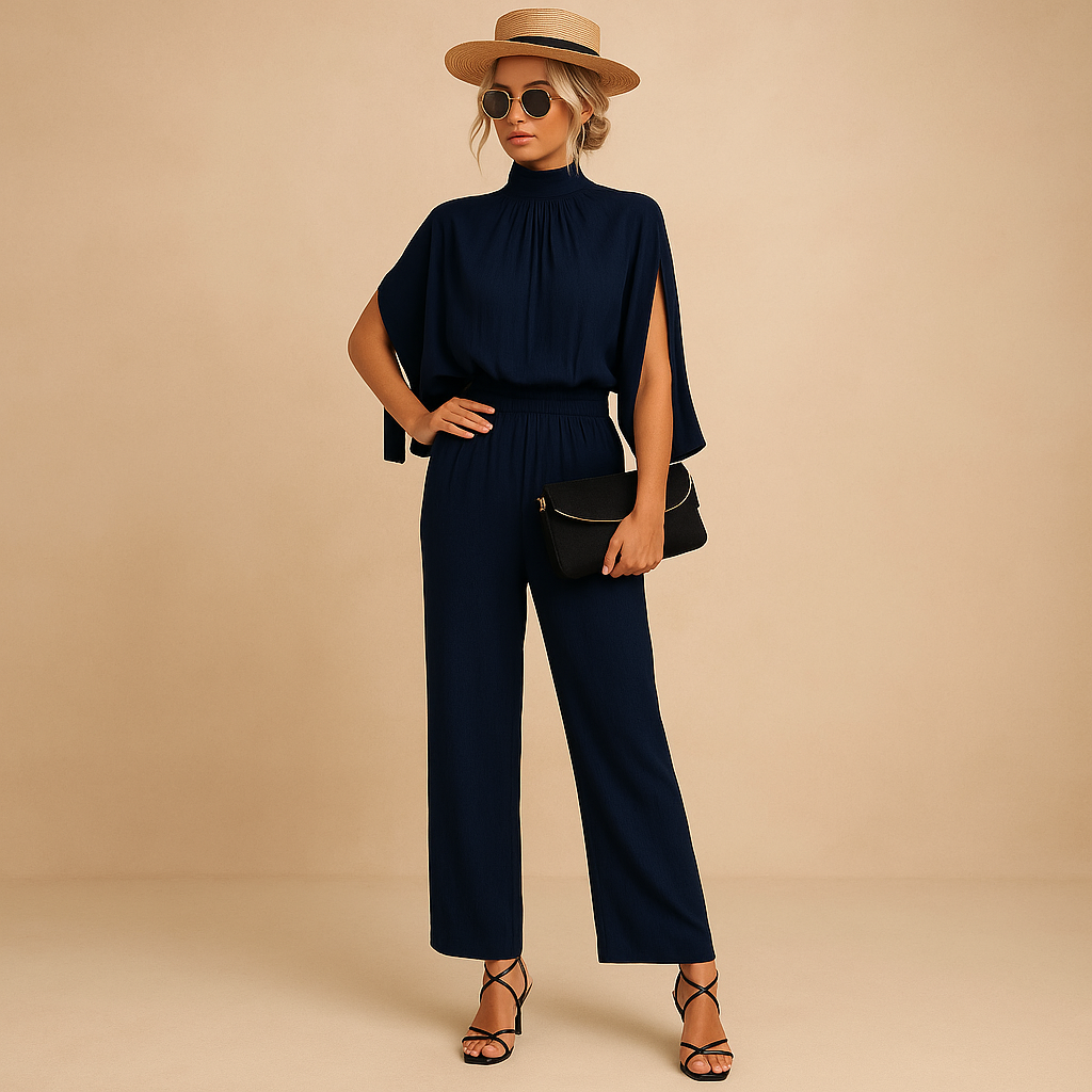 Lichte zomerjumpsuit met verstelbare bandjes voor dames | Fenna