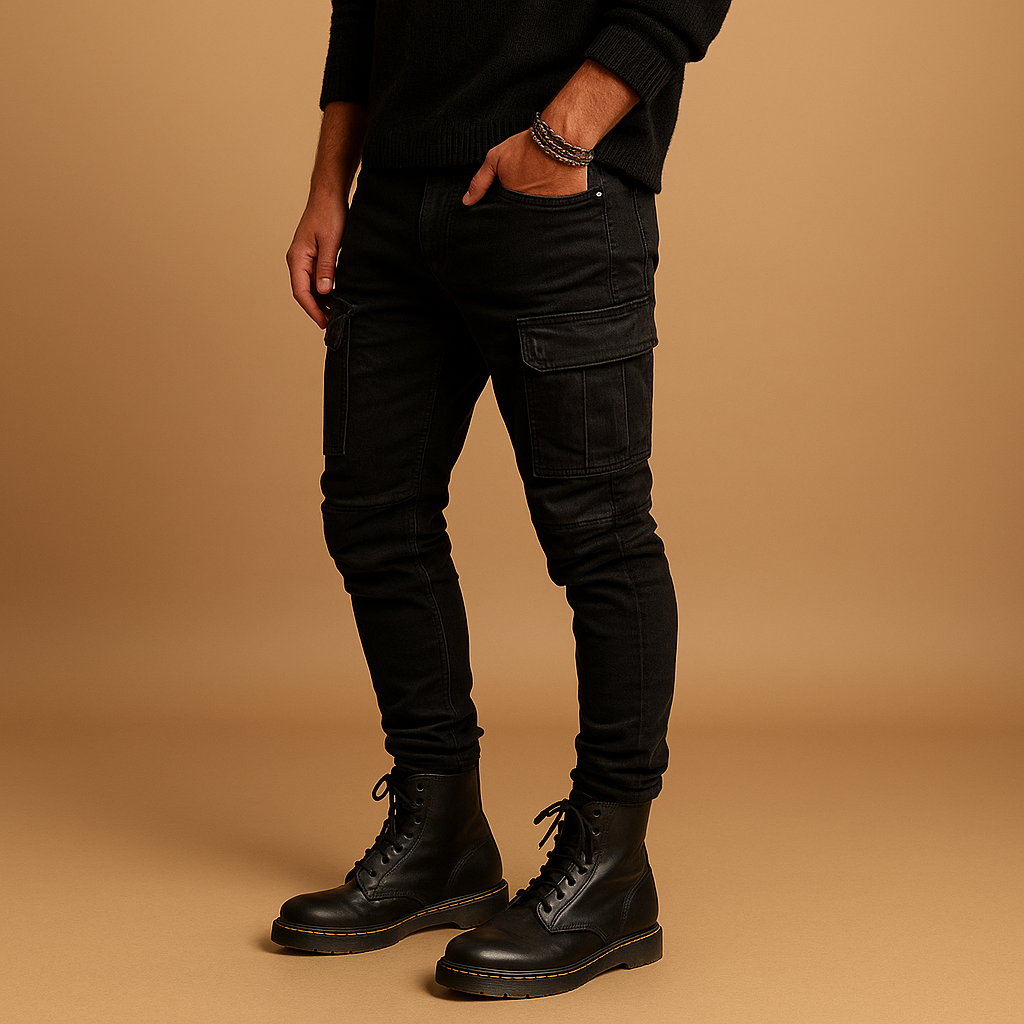 Løstsiddende herrebukser i bomuld til daglig brug | Ruben