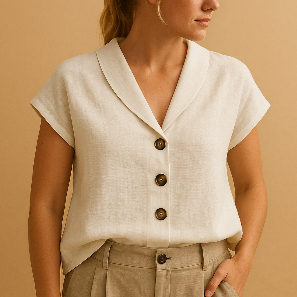 Luchtige blouse voor dames | Veerle