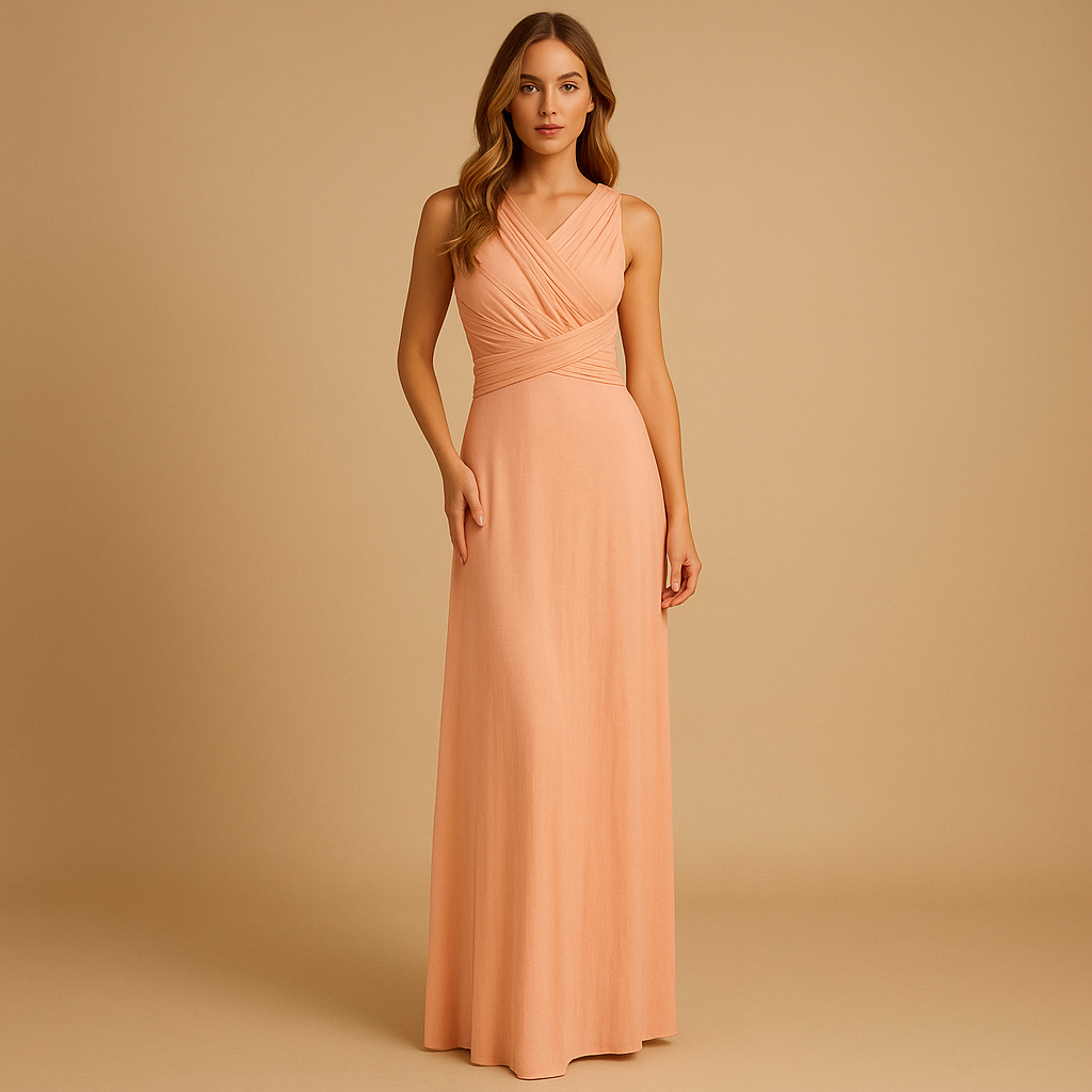 Multiway wikkeljurk met elegante pasvorm voor dames | Isabelle