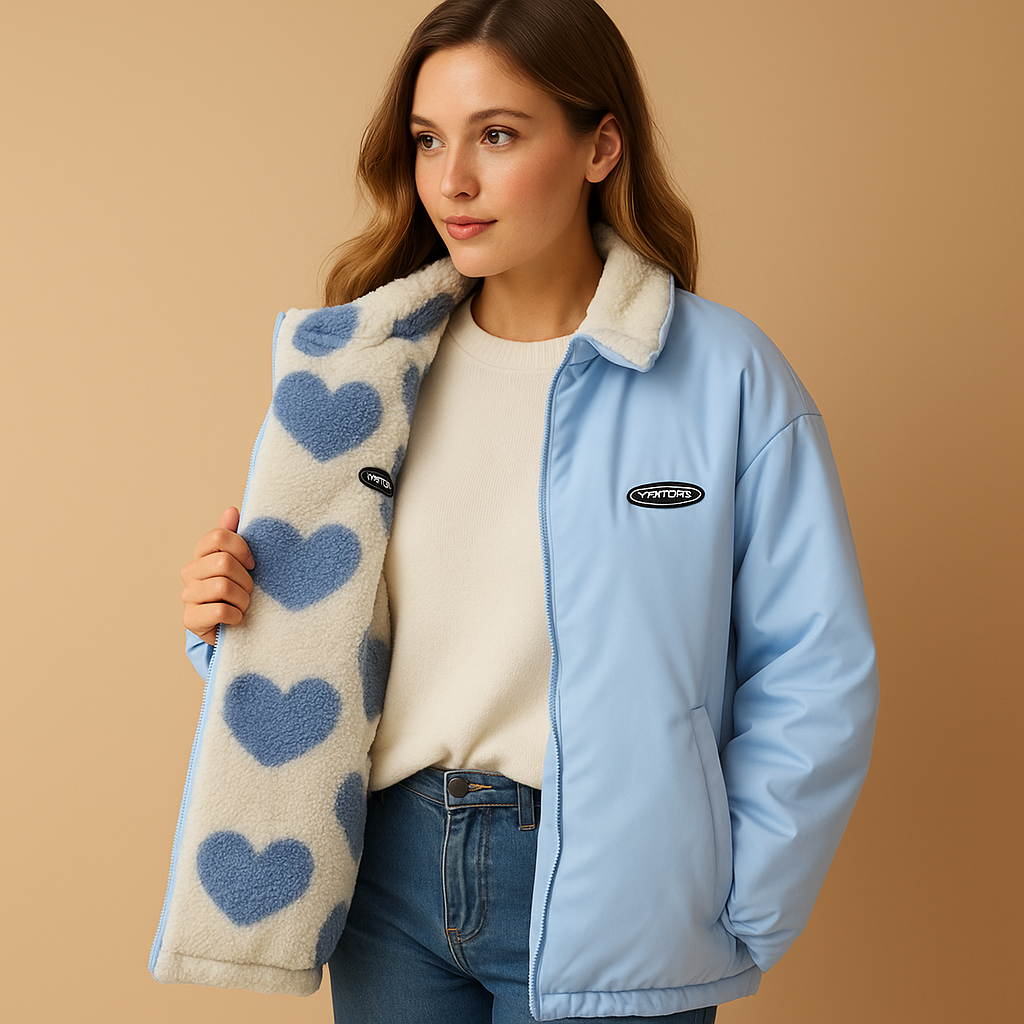 Omkeerbare winterjas voor dames | Fenna