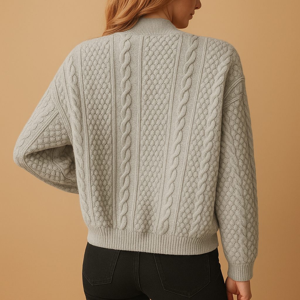 Casual open-front damesvest met flatterende pasvorm | Marije