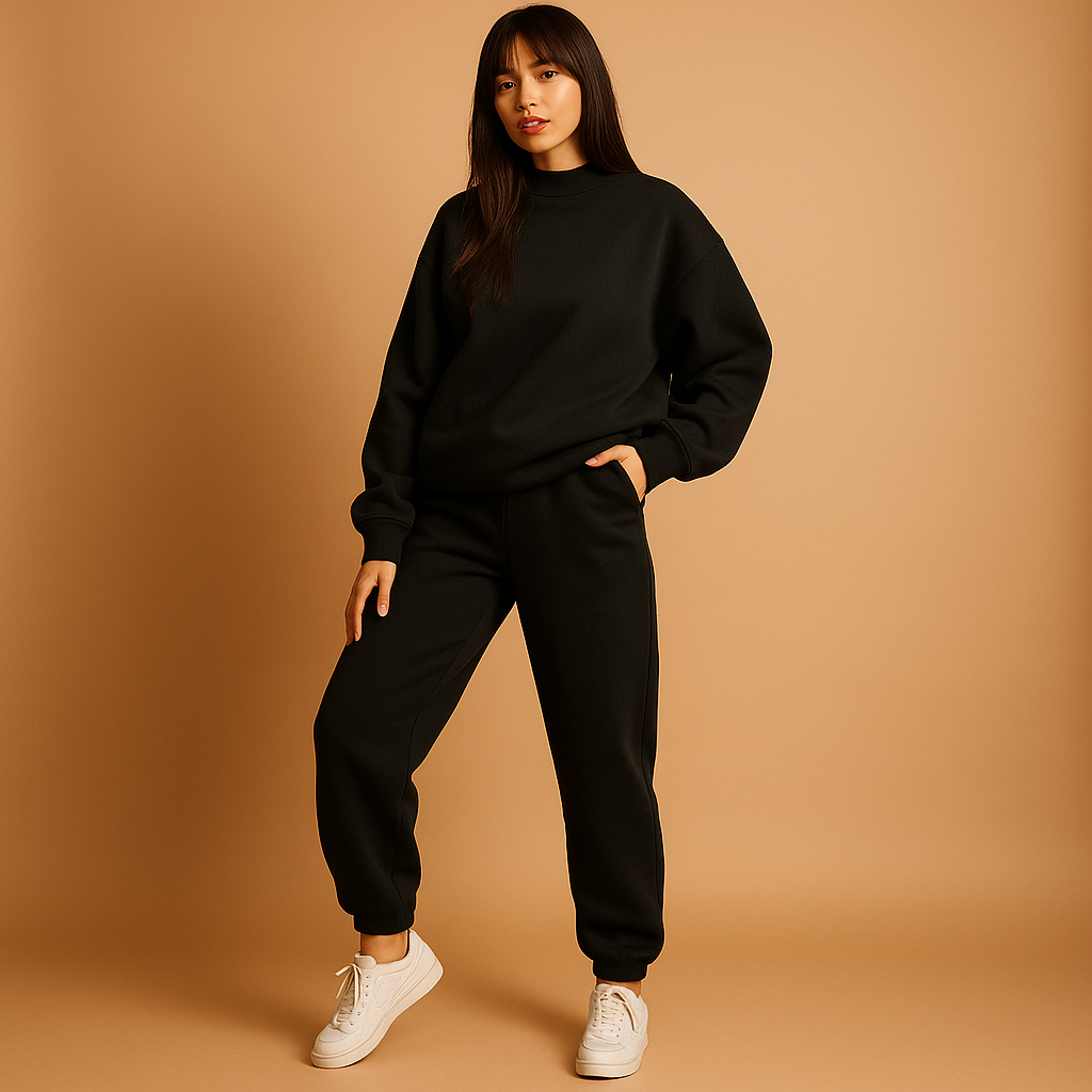Oversized loungewear set met hoodie en broek voor dames | Mila