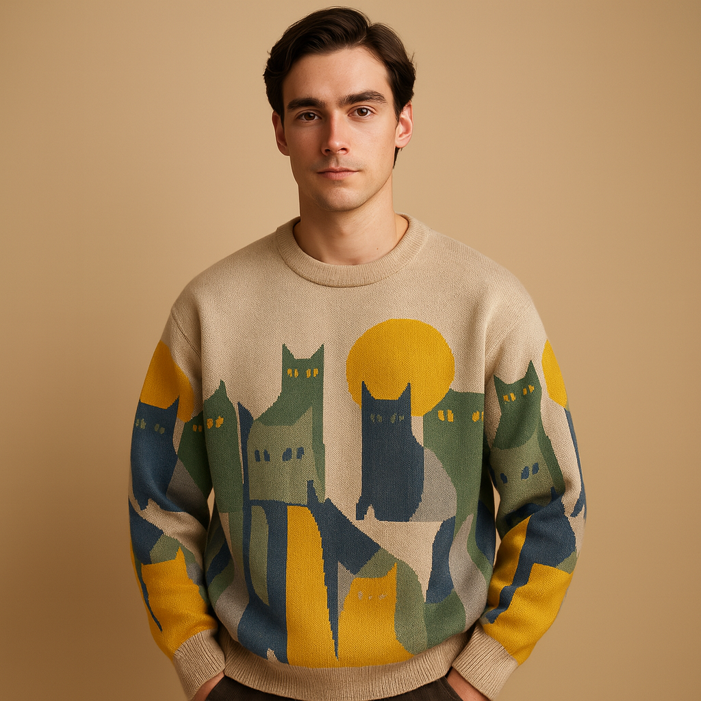 Oversized sweater til mænd | Daan