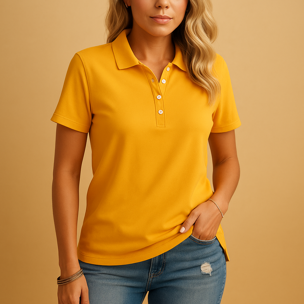Stijlvol dames poloshirt met elegante pasvorm | Elena